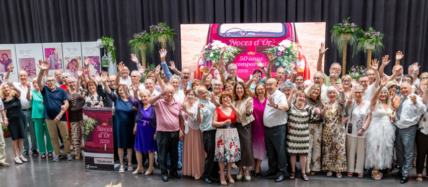 Viladecans homenatja les parelles del municipi que celebren les seves Noces d’Or